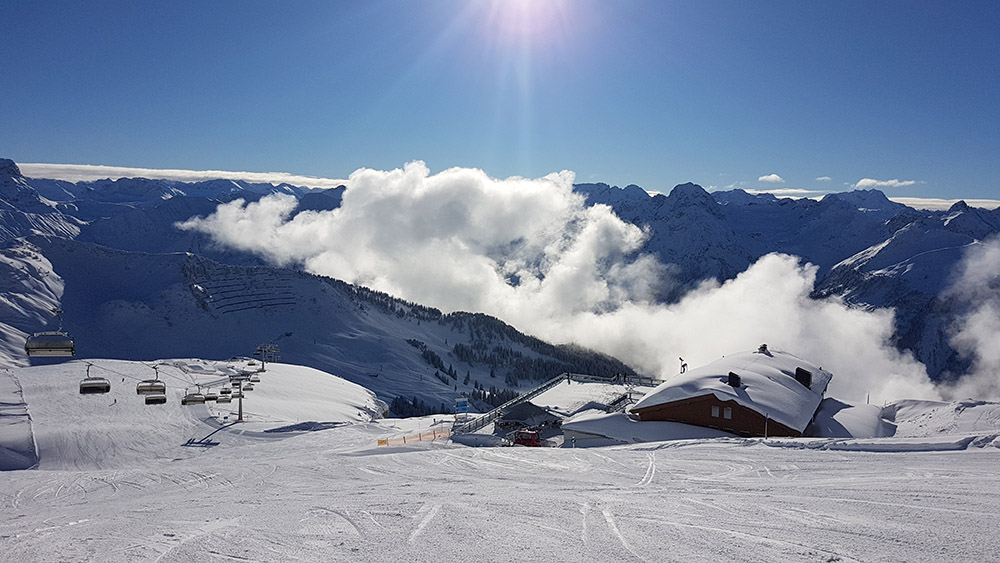 Geweldige pistes in Diedamskopf